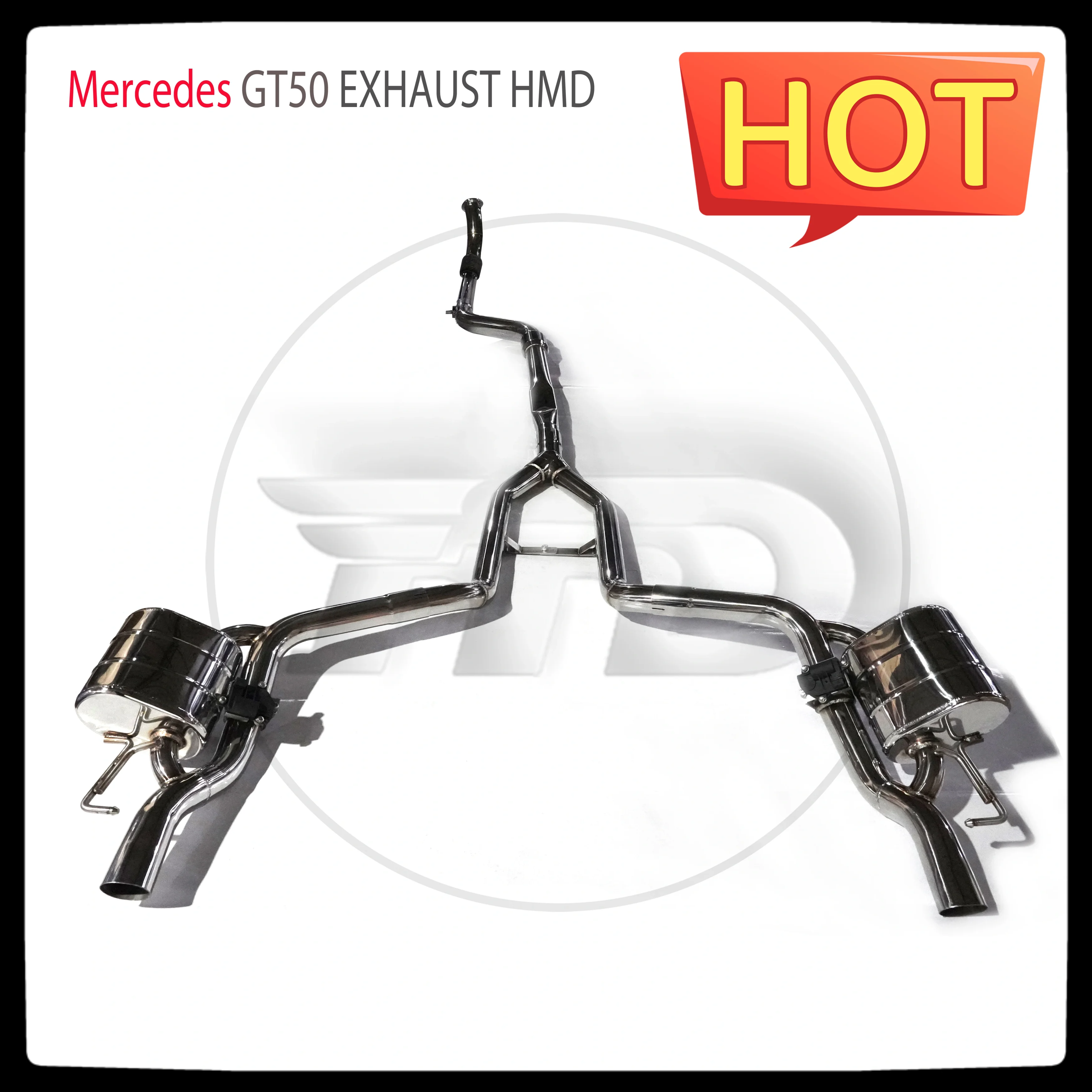 

HMD Stainless Steel Exhaust System Performance Catback For Mercedes Benz AMG GT50 Auto Modification Electronic Valve Muffler