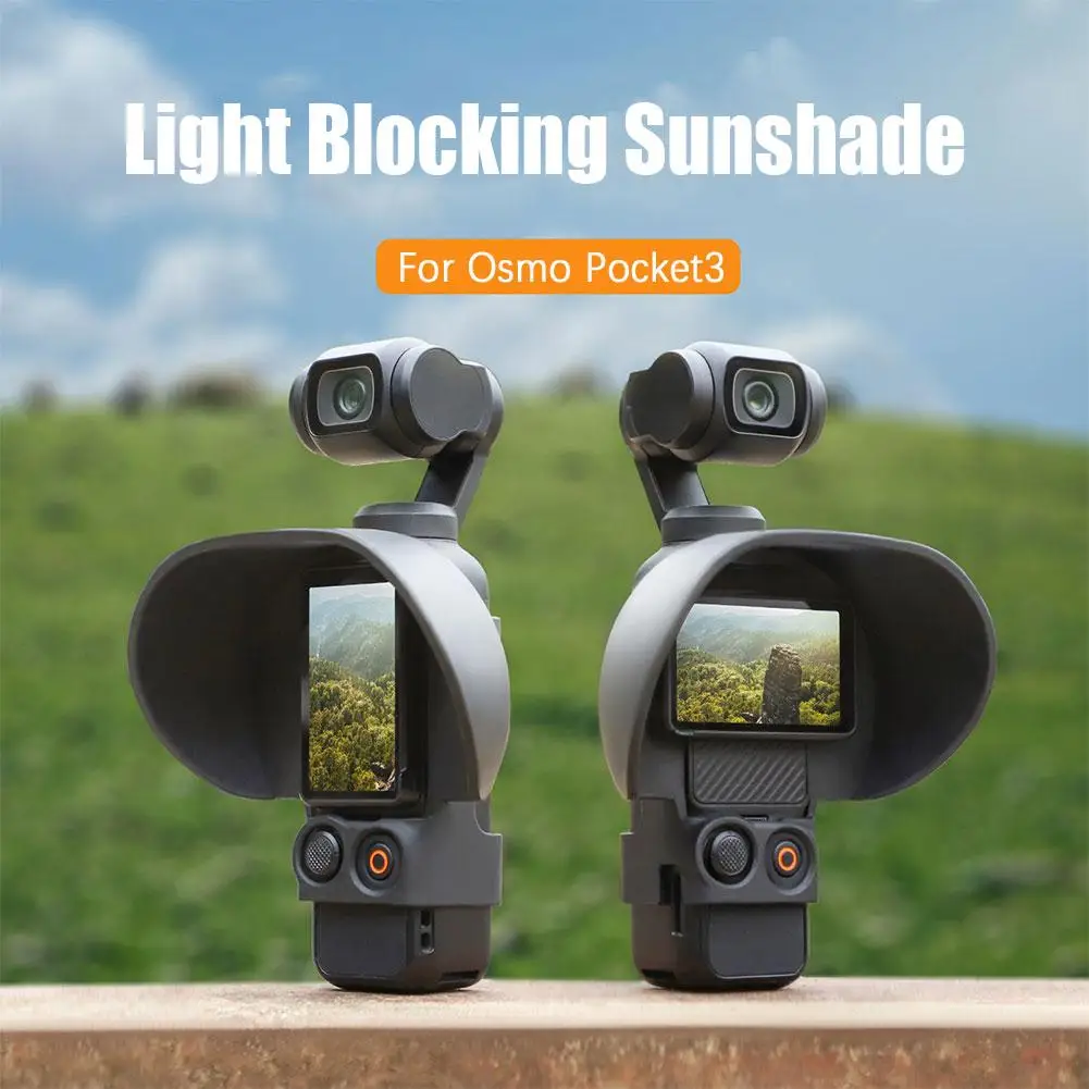 Sunnylife Защитная крышка для экрана для DJI Osmo Pocket 3 светильник блокирующая Солнцезащитная крышка защита от падения против царапин аксессуары для камеры B4O3