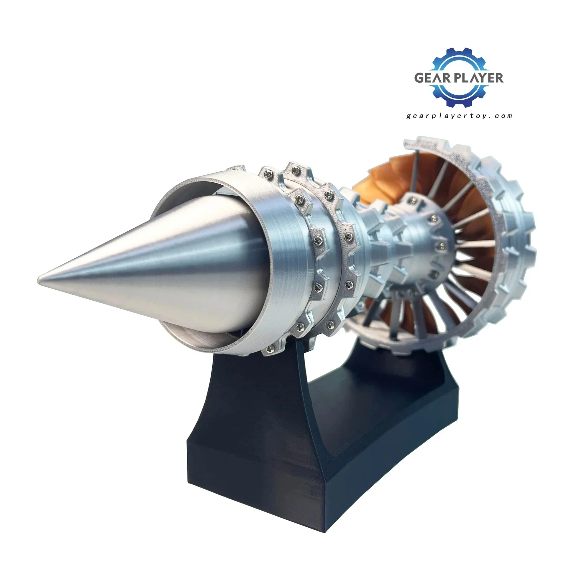 TR-900 Aero Turbofan เครื่องยนต์ชุดมอเตอร์ไร้แปรงฟังก์ชั่นพัดลมบัฟเฟอร์ไฟฟ้า 3D กระบวนการการพิมพ์ Boutique Collection ของเล่น