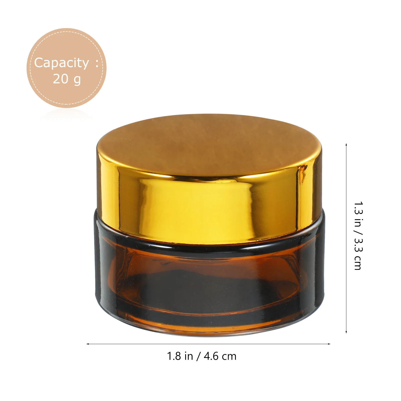 

6Pcs Empty Makeup Bottles Cosmetics Container Set Portable Cream Powder Storage Travel Accessories Leak-Proof Compact Light