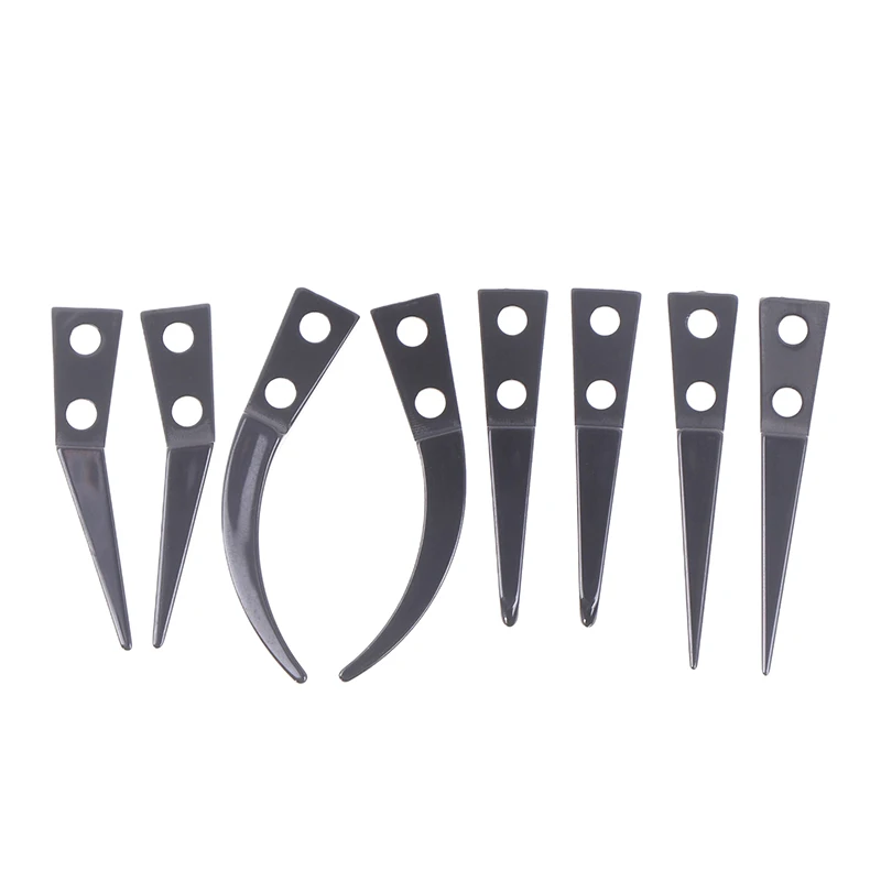 2pcs Insulated Straight Curved Tip Anti-static Ceramic Tweezers Electronic Industrial Ceramic Tweezers For Industry