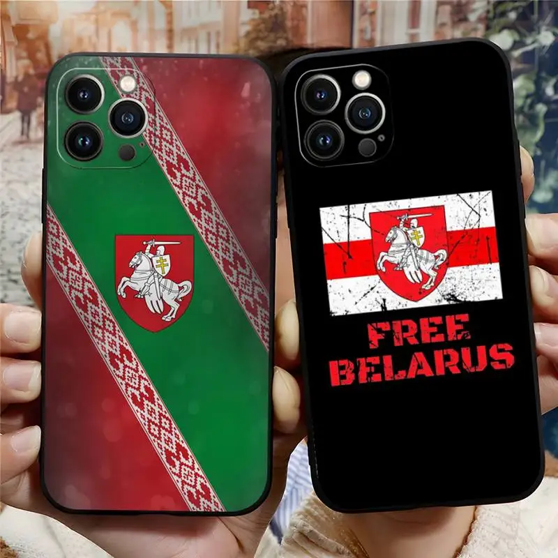 Belarus Flag Phone Case For IPhone Apple 12 13 11 14 Pro Max Mini Xs X Xr 7 8 6s Plus Se 2020 Shockproof Back Cover