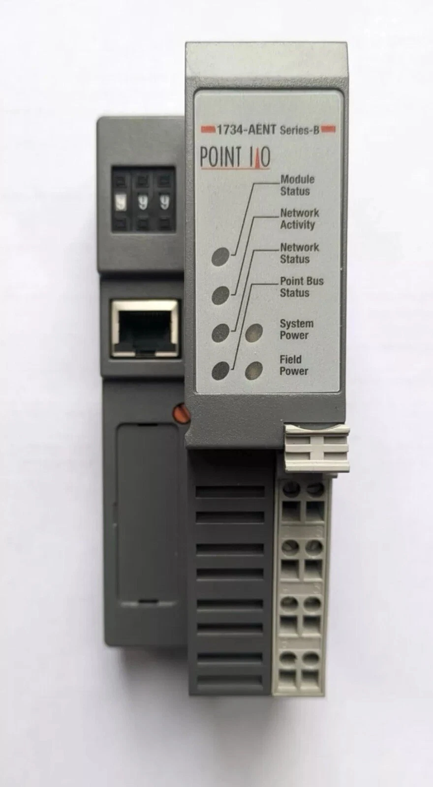 

Б/у 1734-AENT для модуля Ethernet ПЛК Allen-Bradley 1734-AENT Point I/O
