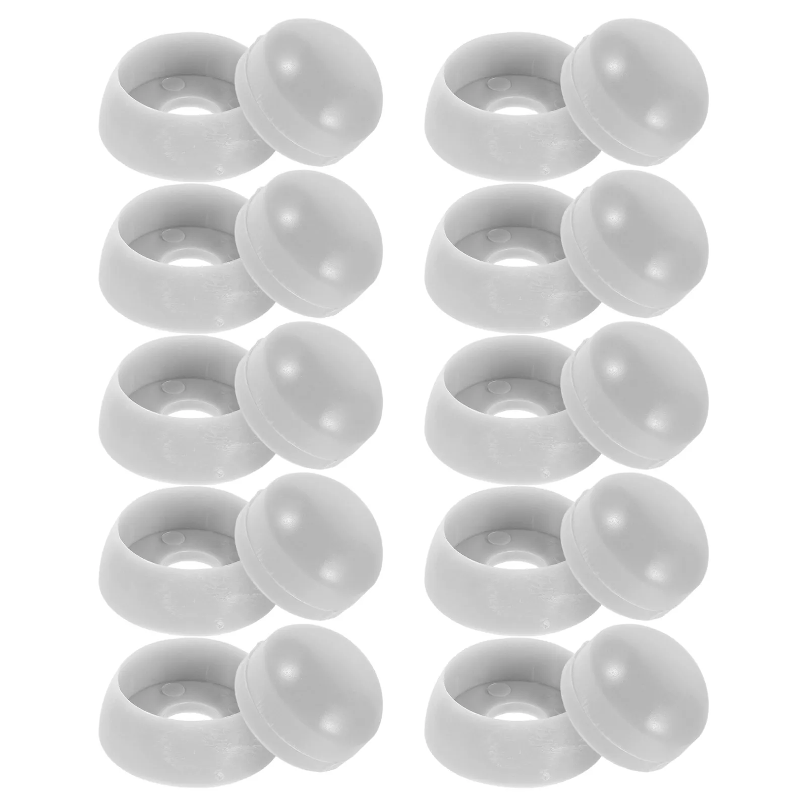 

10Pcs Plastic Nut Protection Caps Playground Screw Bolt Covers Safety Caps for Outdoor Kids Play Area Durable Weatherproof