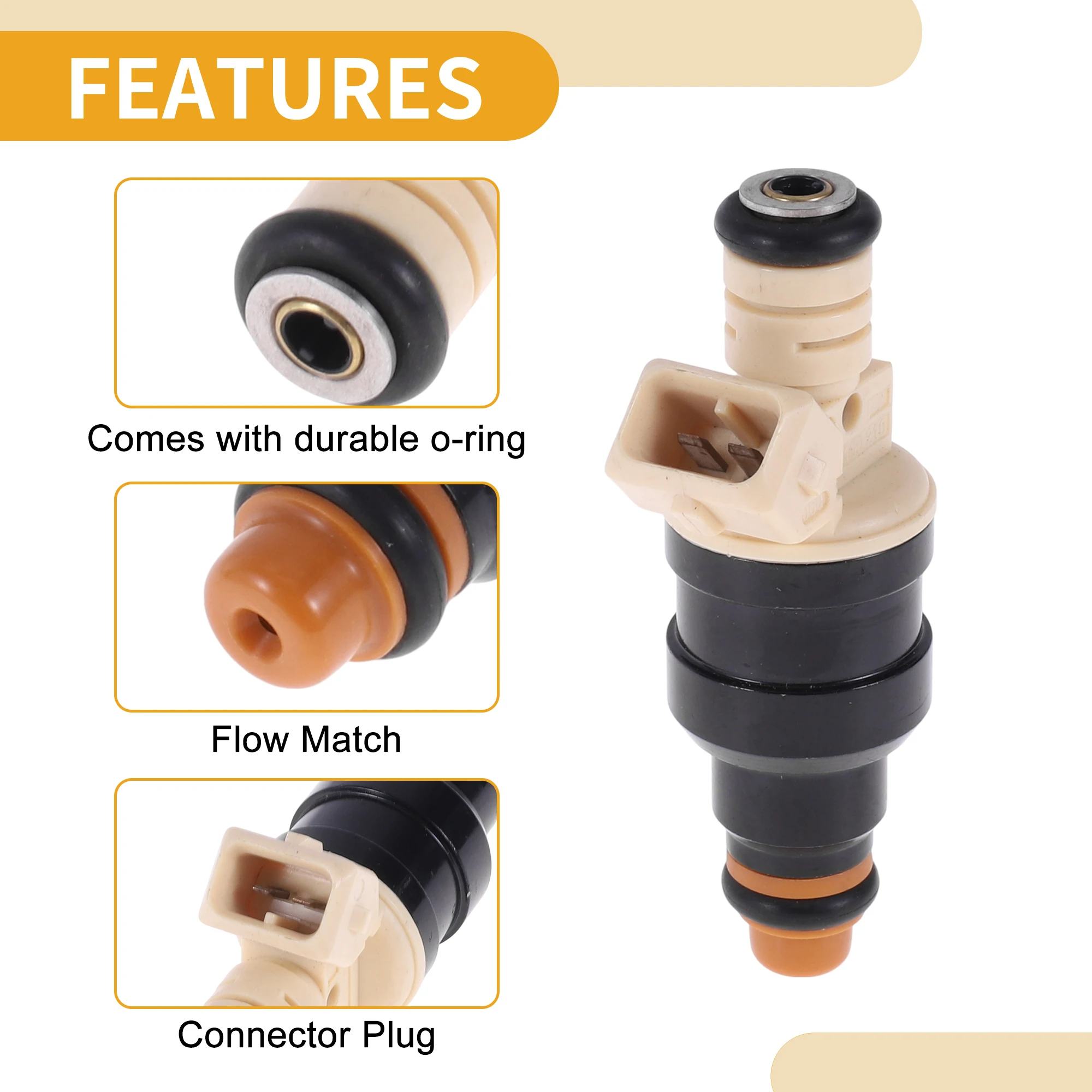 UXCELL 1 قطعة No.0280150210 حاقن الوقود لسيارات BMW K75 1985-1996 فوهة وقود المحرك #3