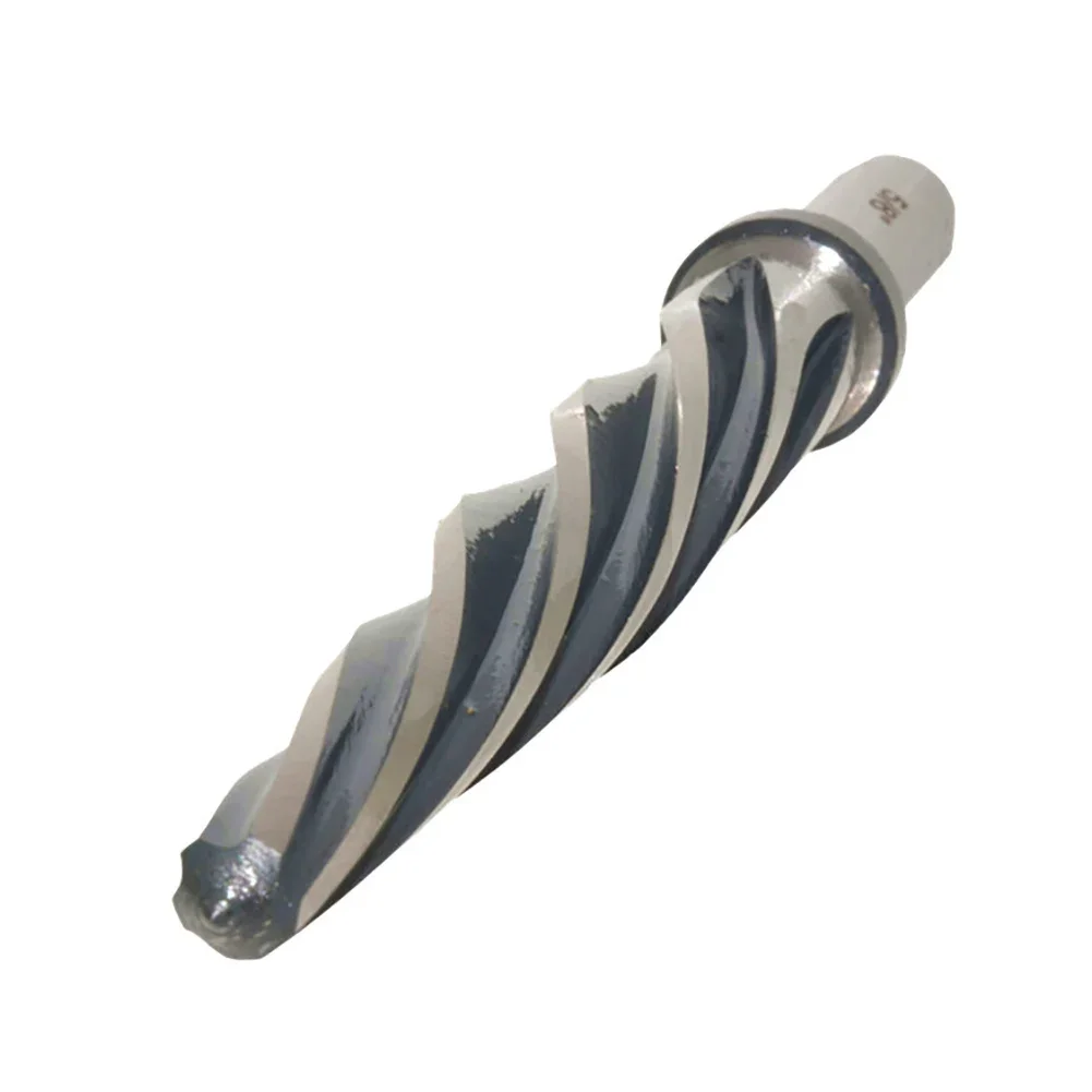 Reamer Tapered 5/8 Inch dengan Shank 1/2 Inch, Mata Bor Spiral Flute, Alat Pembesar Lubang, Alat Penyelarasi Lubang untuk Konstruksi Logam