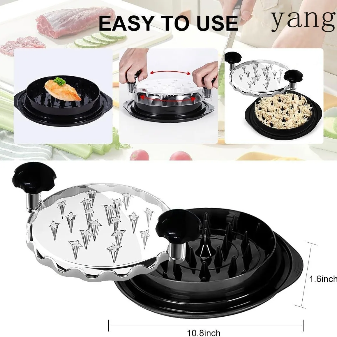 LMM Multifunctional Chicken Breast Separator Chicken Mash Household Shredding Separator