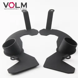 New Aluminum Brake Cooling Backing Plates Air duct outlet for BMW E92 E90 M3