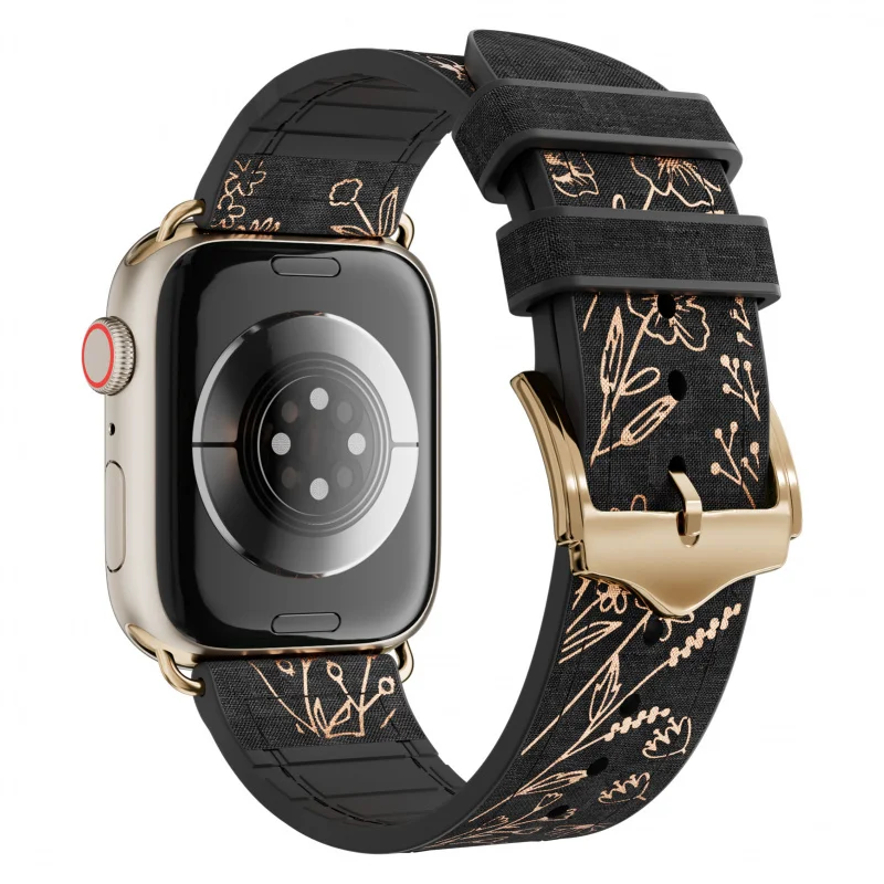 

Подходит для ремешка Apple S11, ремешка для умных часов Apple Watch 987, регулируемая эластичная печать.