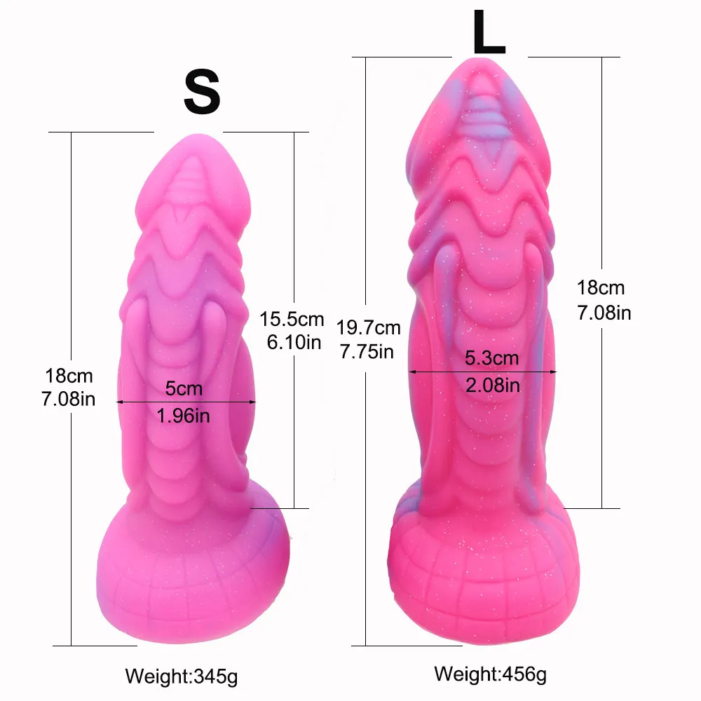 Big Soft Dragon Dildo Anal Toys Monster Cock Realistic Penis Suction Cup Silicone Strapon Dildos For Women Men Dick Masturbator