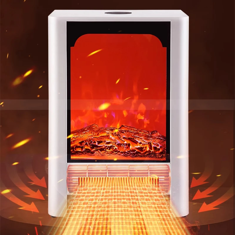 Heater Home bedroom electric heater stove whole house large area warm winter graphene fan electronic fireplace