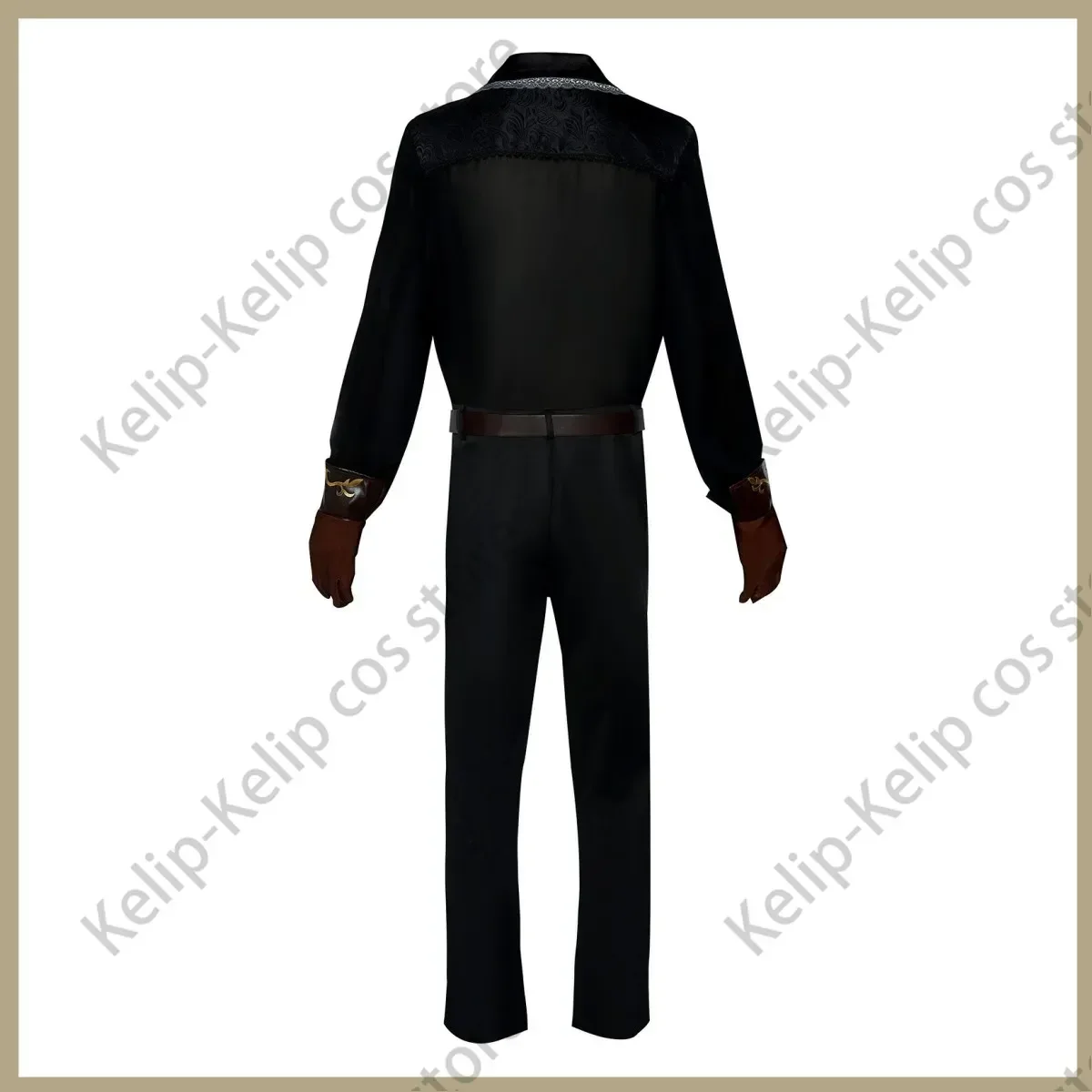 Anime Game Identity ⅤNorton Campbell Prospector Cosplay Costume Black Tulip with Uniform Hat Wig Man Carnival Halloween Suit