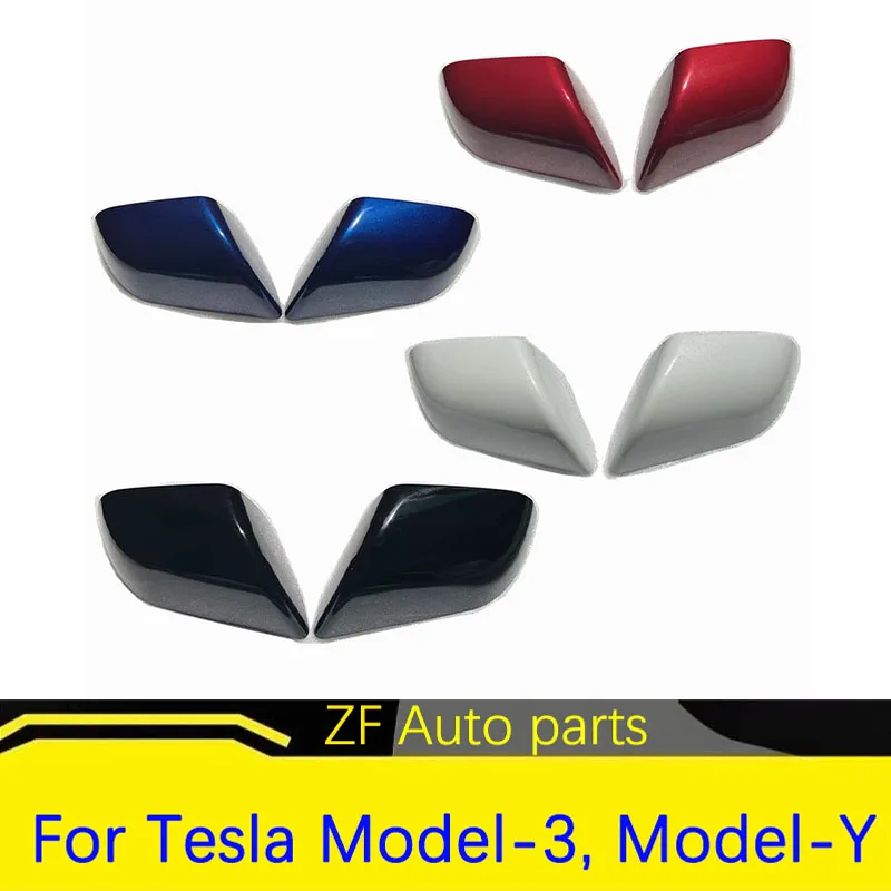 For Tesla Model 3 Model Y Car Rearview Mirror Cover Auto Exterior Accessories ABS Door Side Rear View Mirror Shell Replacement