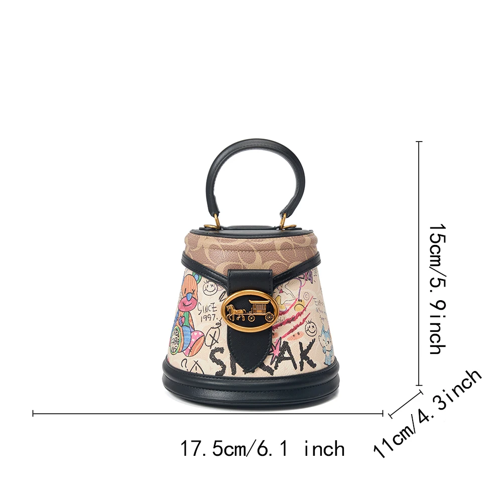2026 New Four Seasons Fashion Round Handbag, Essential for Women's Daily Life, Senior Designer Light Luxury Crossbody Bag