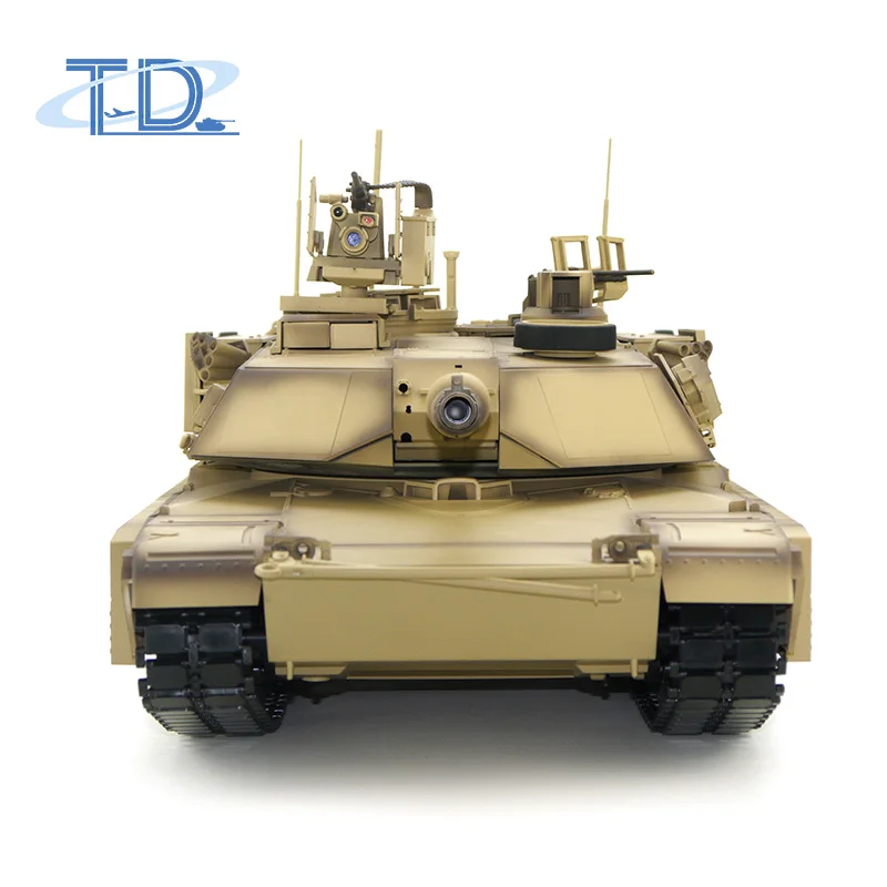 RTR Tongde 1/16 RC Carro Armato di Battaglia A Infrarossi M1A2 SEP V2 Abrams Elettrico Pronto per Esecuzione BB Carro Armati Militari Giocattoli