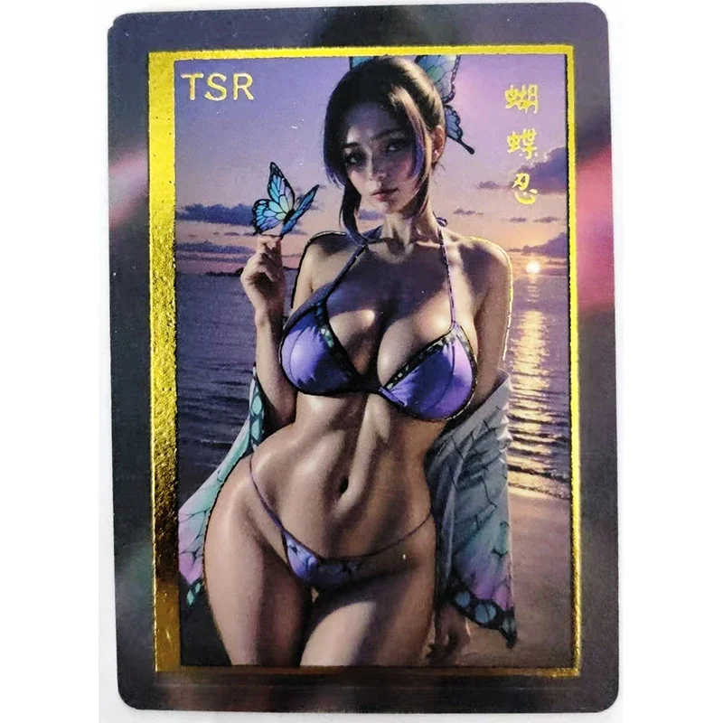 Anime Goddess Story Nami Yor Forger Nico Robin Kafka Kitagawa Marin Hatsune Miku Boa Hancock Collector Card Birthday Gift Toy