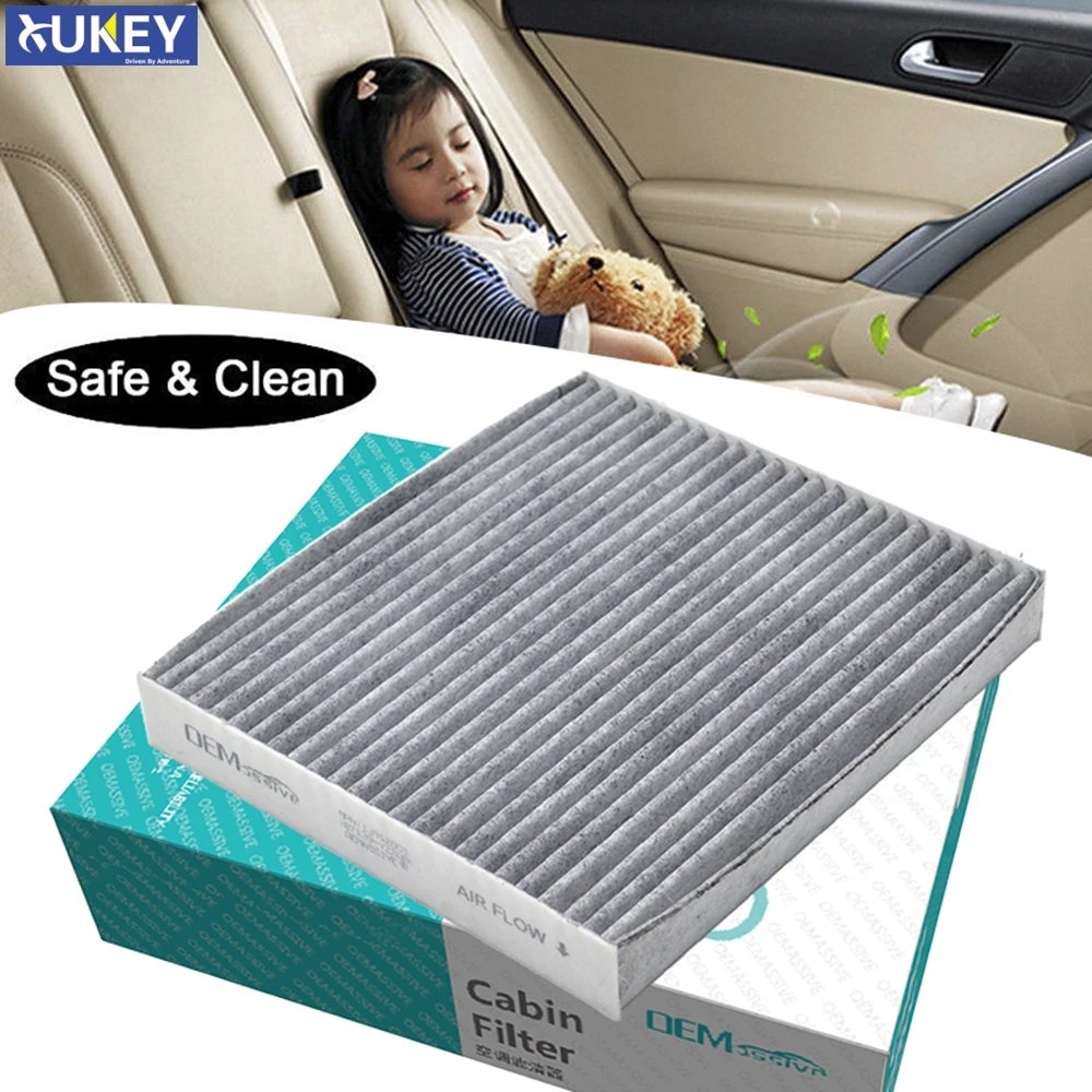 Car Activated Carbon Cabin Air Conditioning Filter For Toyota Corolla Highlander Kluger Land Cruiser Prado Prius Verso Yaris