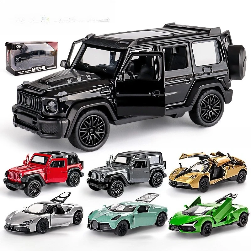 

1:43 Simulation, Big G800 SUV Model Boy Gift Live Blind Box Alloy Toy Car