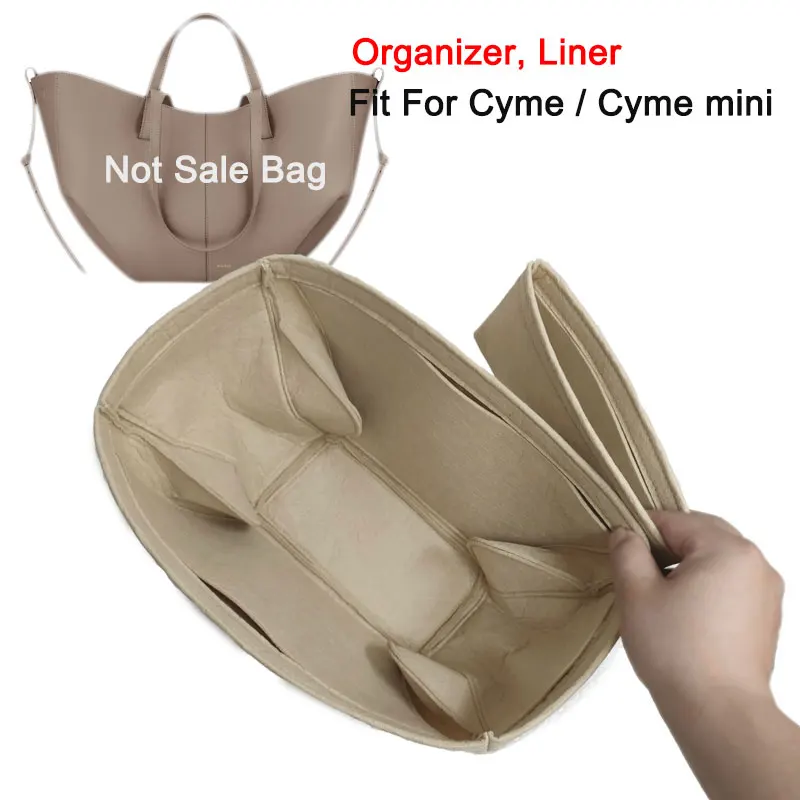 Bag Storage Pouch And Organization Keep Shaper,Inner Liner Purse, Bag Organizer Insert Fit For Cyme And Cyme Mini tote