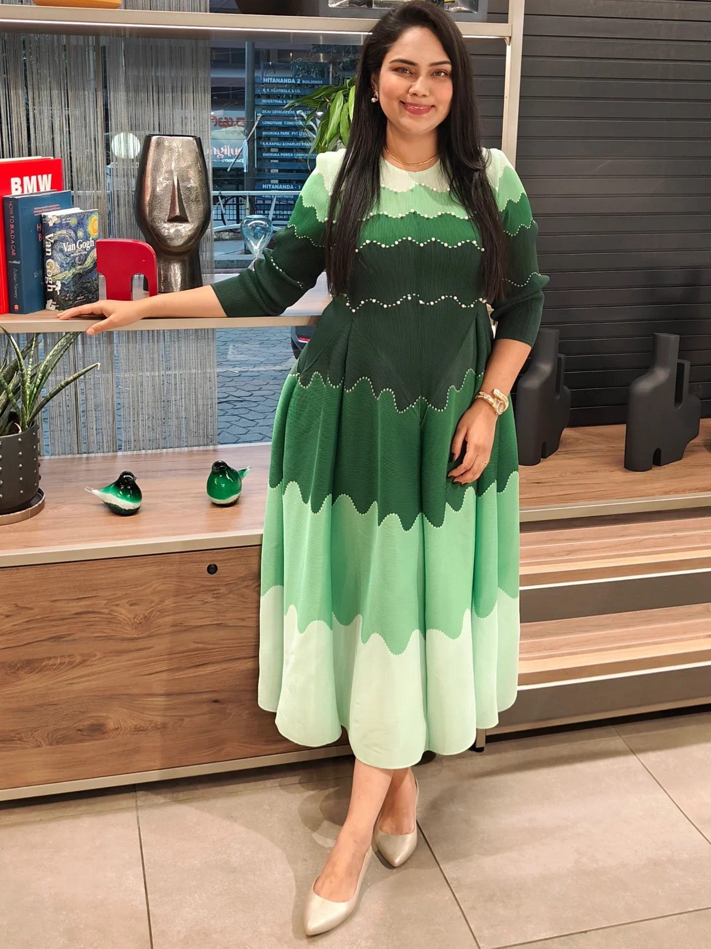 green