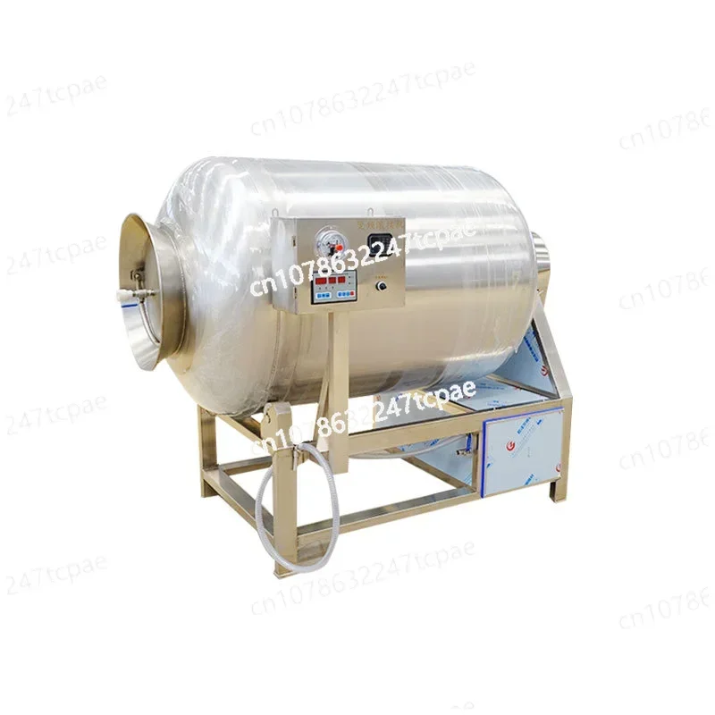 Automatic whole chicken vacuum refrigeration tumbler, fresh meat marinating machine equipment, beef marinating tumbler