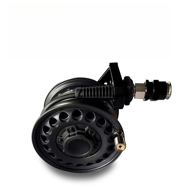 

for Kosta Portable Air Pump Pipe Coiler with for Air Pump for Off-Road Equipment (Black)