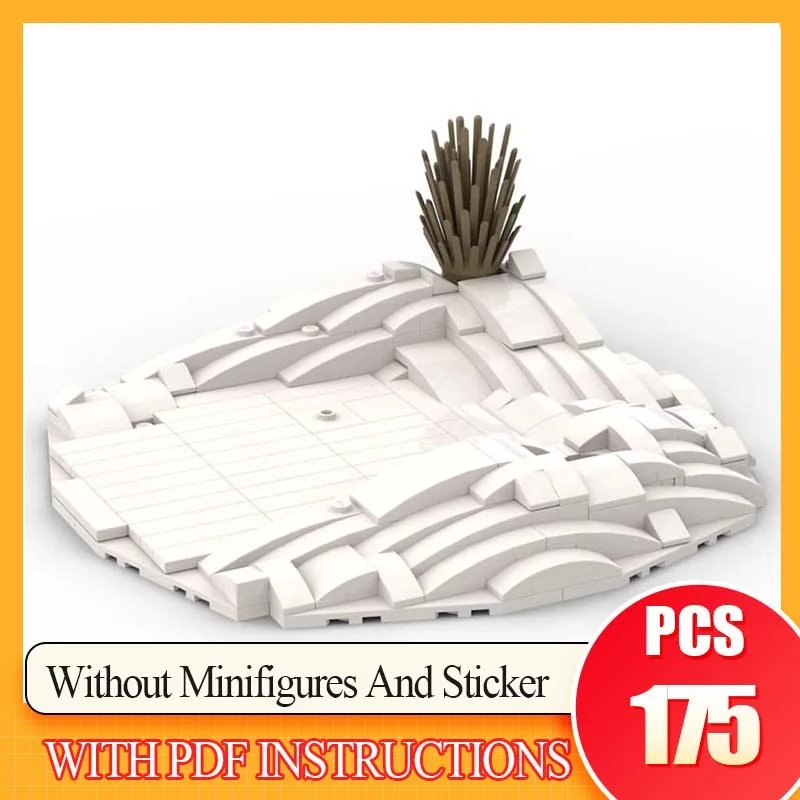 

Зимний дисплей, 435 шт., набор кирпичей, модель MOC, животные, красная лиса, строительные блоки, наборы, сборные игрушки для детей, подарки для детей