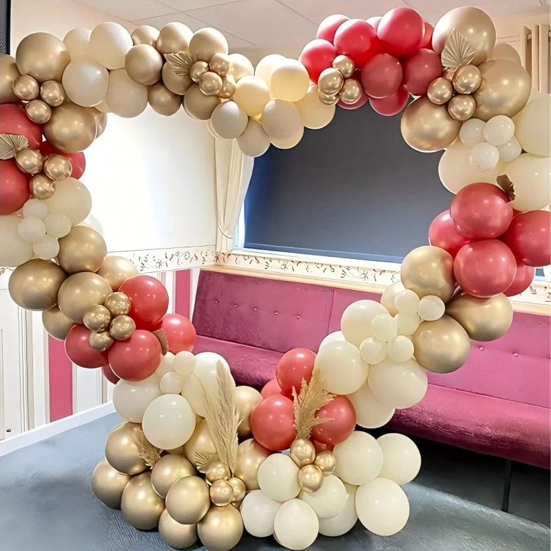 Herzförmiger Bogen für Neujahr/Valentinstag, perfekt für Partys, Heiratsanträge und Fotohintergründe im Freien. – Detail 5