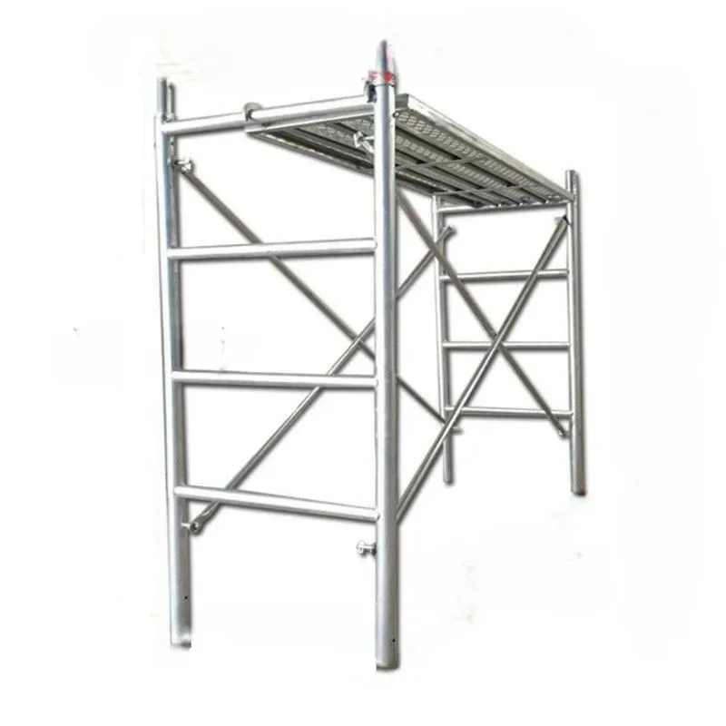 FOR  dip galvanized mobile scaffolding 60 cm wide construction site decoration aisle mobile rack