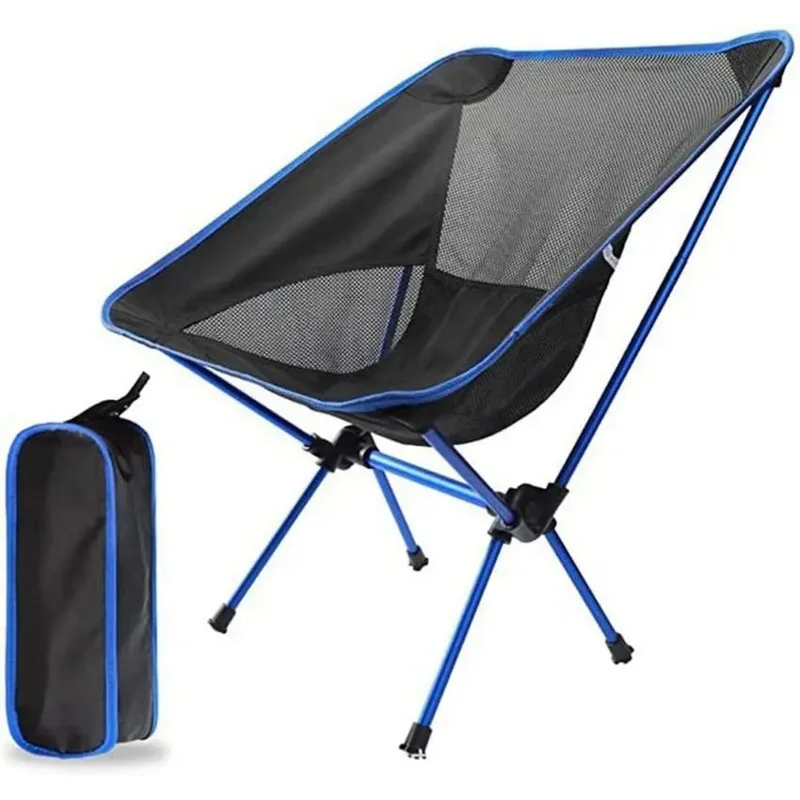 

Portable Folding Chair Outdoor Camping Chairs Oxford Cloth Ultralight For Travel Beach BBQ Hiking Picnic Seat Fishing Tools