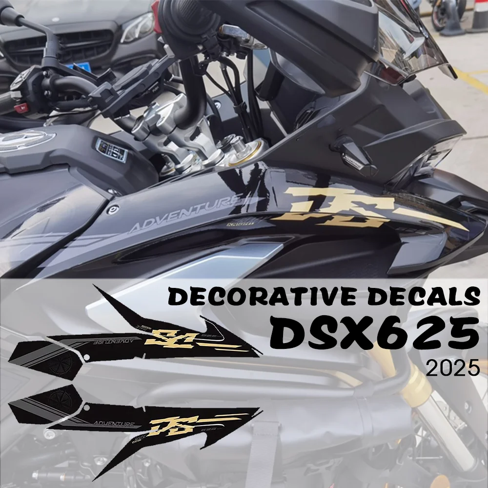 

2025 DS625X 625DSX Motorcycle Decorative Decals For LONCIN VOGE DSX625 Accessories Motorcycle Decorative Stickers Graphic Kit
