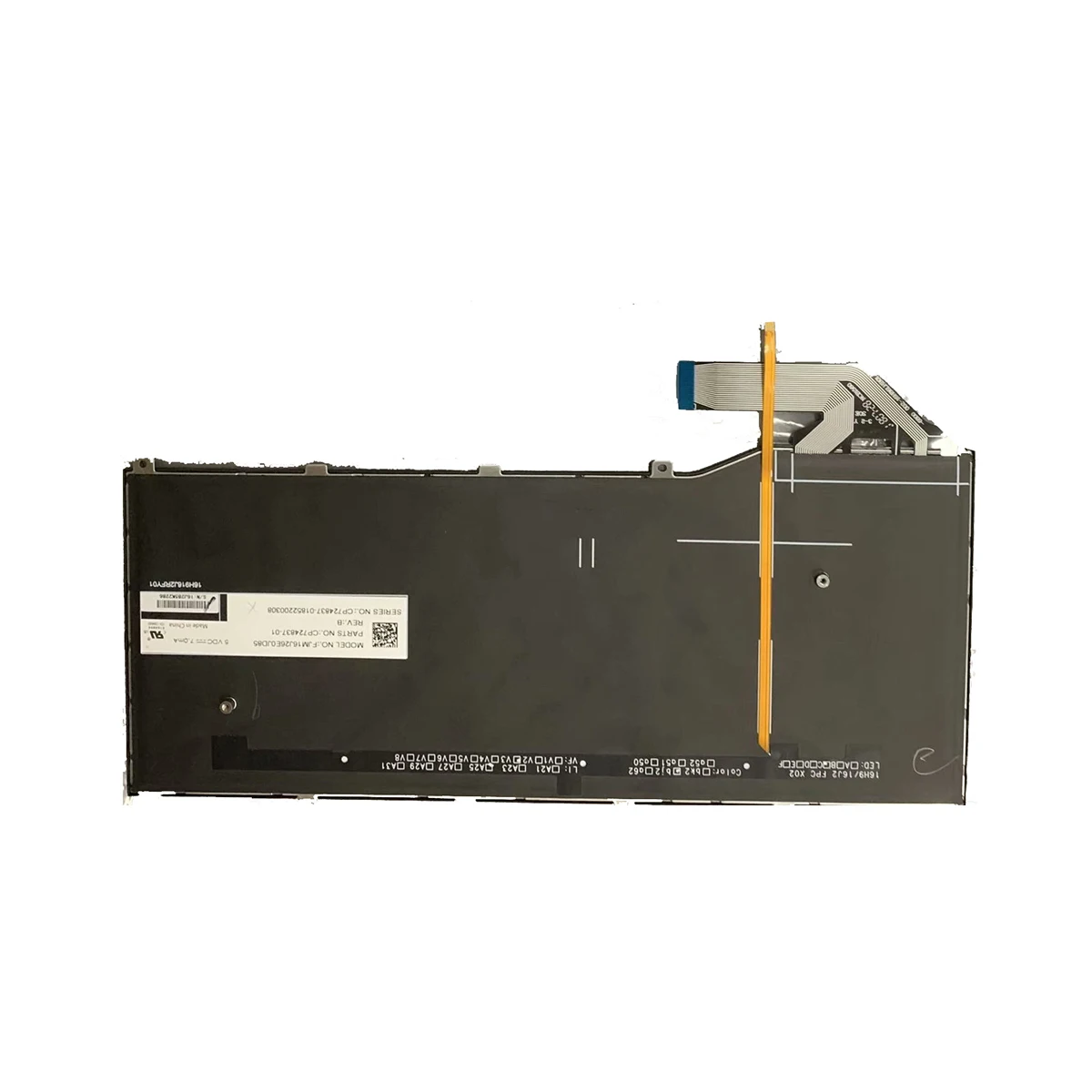 Original Keyboard for Fujitsu Siemens Lifebook P727 P728 U727 U728