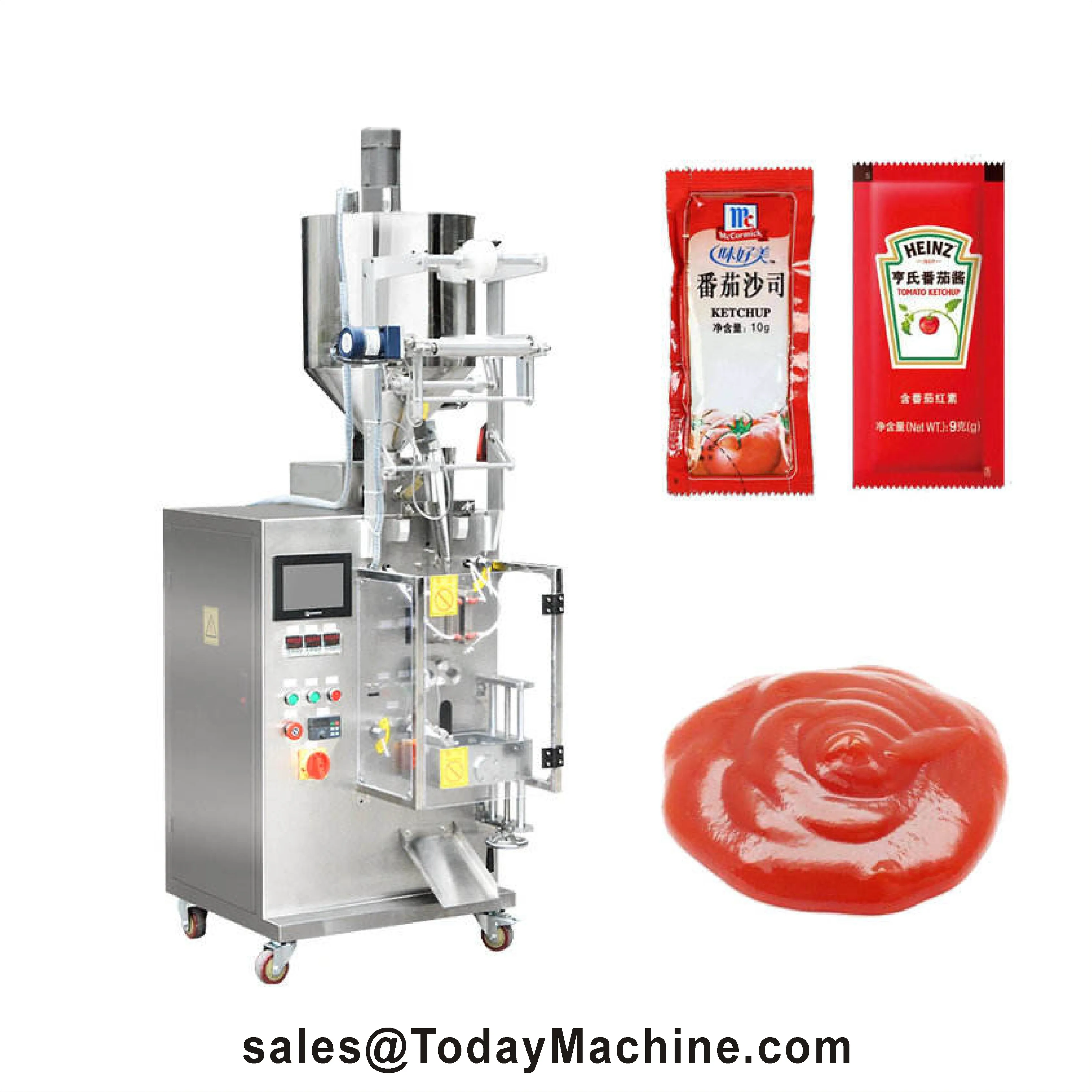 High Speed Automatic Special Honey Stick Packaging Machine for Liquid Peanut Paste Sachet Production Filling Packing Machine