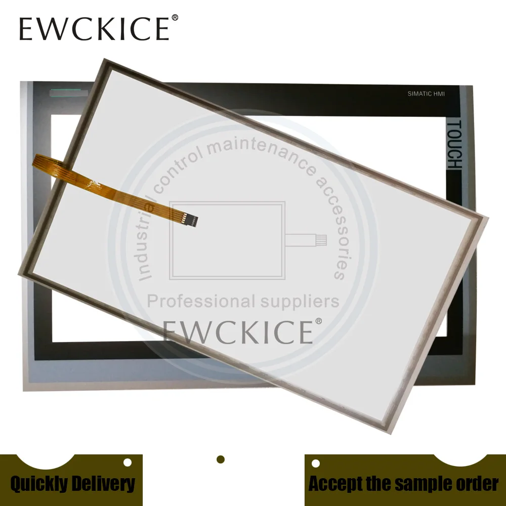 NEW AMT-28260 HMI AMT28260 PLC 91-28260-00B Touch screen AND Front label Touch panel AND Frontlabel