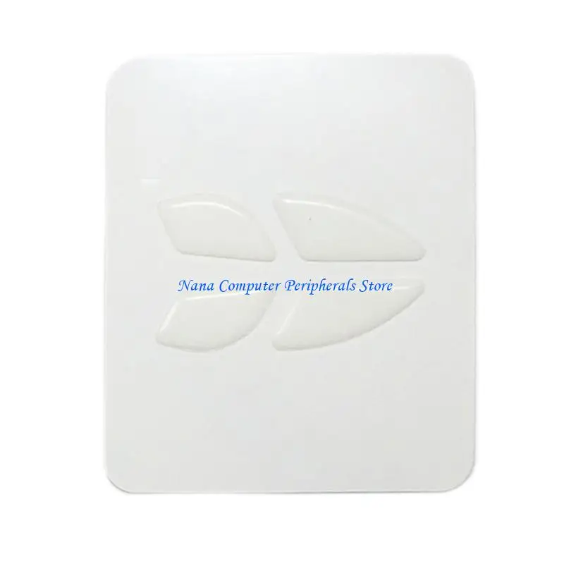 F68C Mouse Skates Foot Pads Ice V2 Versión Estigger Gaming Mouse Pies Etiqueta para Glorious Model O Mouse Blanco