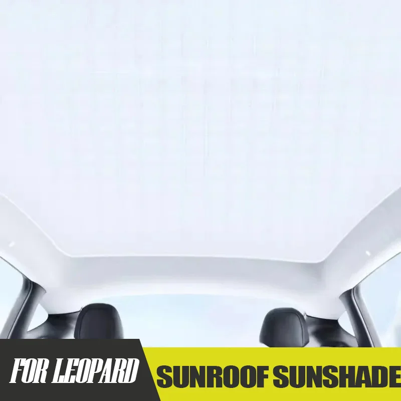 

Electrostatic Sunroof Sunshade for BYD Leopard 8 UV Protection Thermal Insulation Interior Accessory
