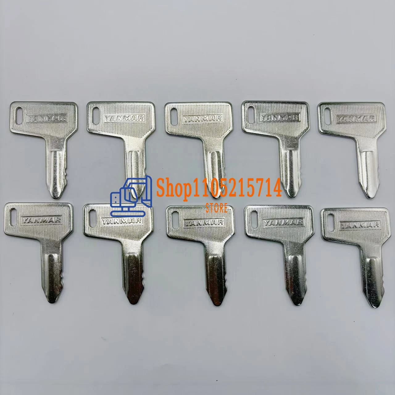 1PC/5PCS/10PCS 301 Excavator Ignition Key For VIO15  VIO15-2 VIO17 For Yanmar Engineering Vehicle Accessory