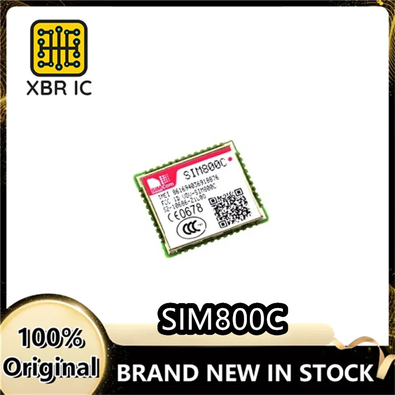 (3/10 pieces) SIM800C Quad-band GSM/GPRS Module, Wireless Transceiver Chip Brand New Original Product In Stock