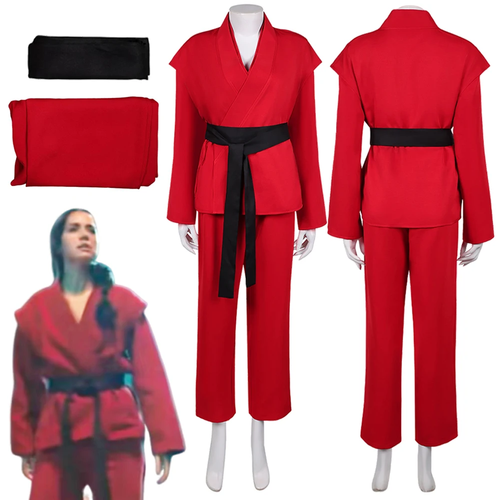 

John Wick Ballerina Rooney Cosplay Fantasy Taekwondo Uniform 2025 Movie Costume Disguise Adult Women Fantasia Party Outfits