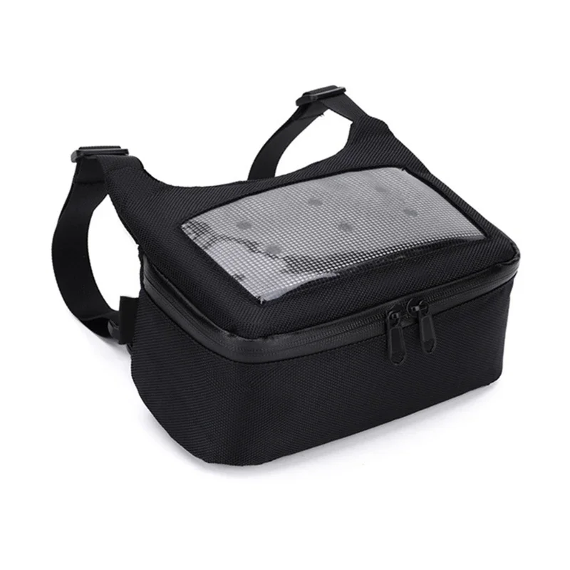 Scooter Motorcycle Front Storage Bag Phone Navigation Pocket Windscreen Backpack