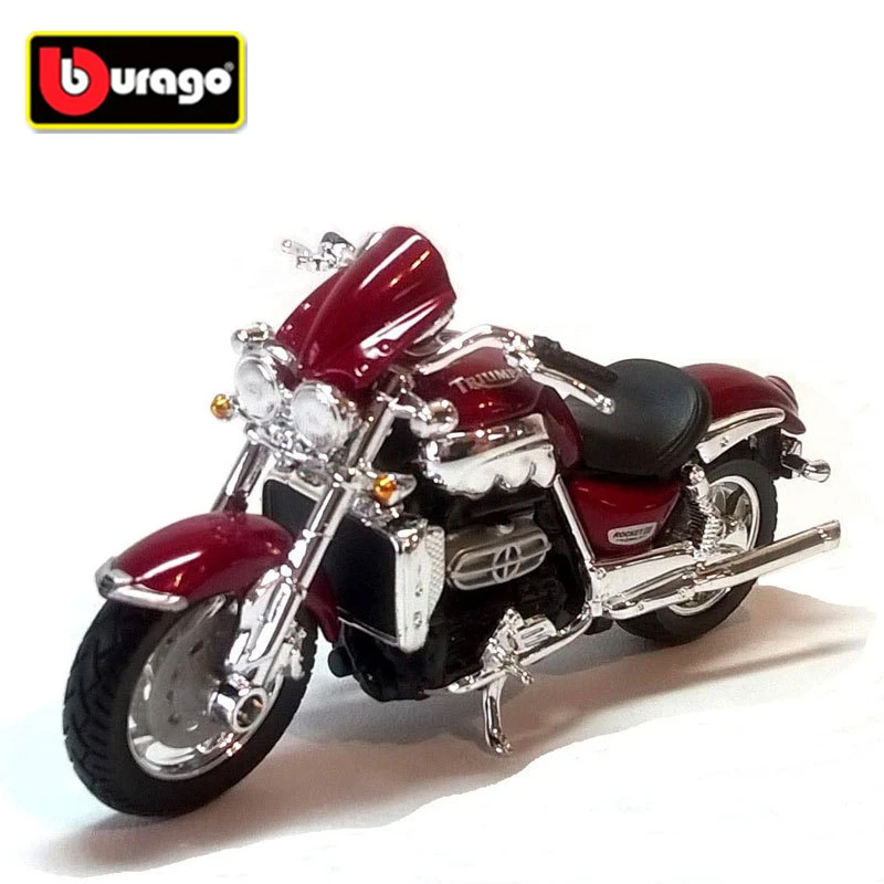 

Bburago 1:18 Triumph Rocket III Alloy Sports Motorcycle Model Diecasts Metal Toy Street Racing Motorcycle Model Childrens Gifts