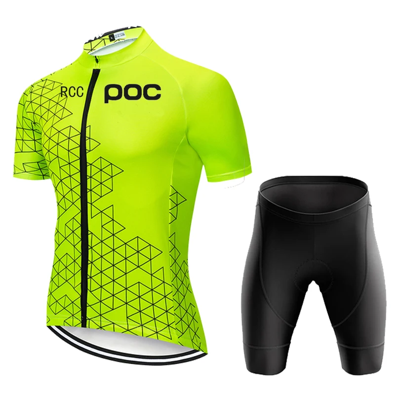Rcc Poc-mountal Bike مجموعة جيرسيه ركوب الدراجات ، دراجة جبلية Kleding ، Fietspak Fietspak ، MTB