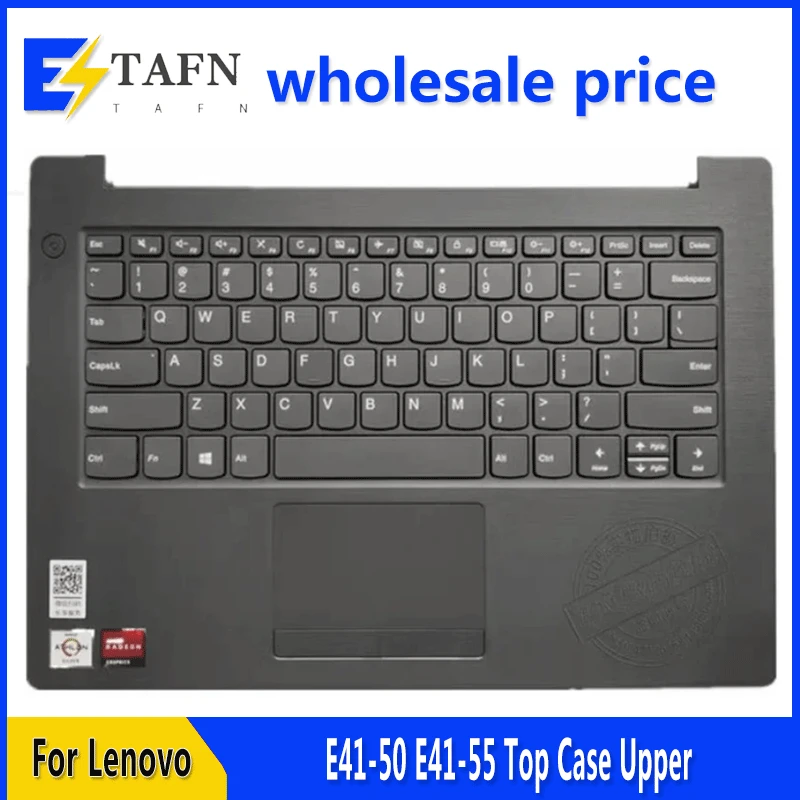 

New Original Laptop Palmrest For Lenovo E41-50 E41-55 Top Case Upper Cover With US Keyboard