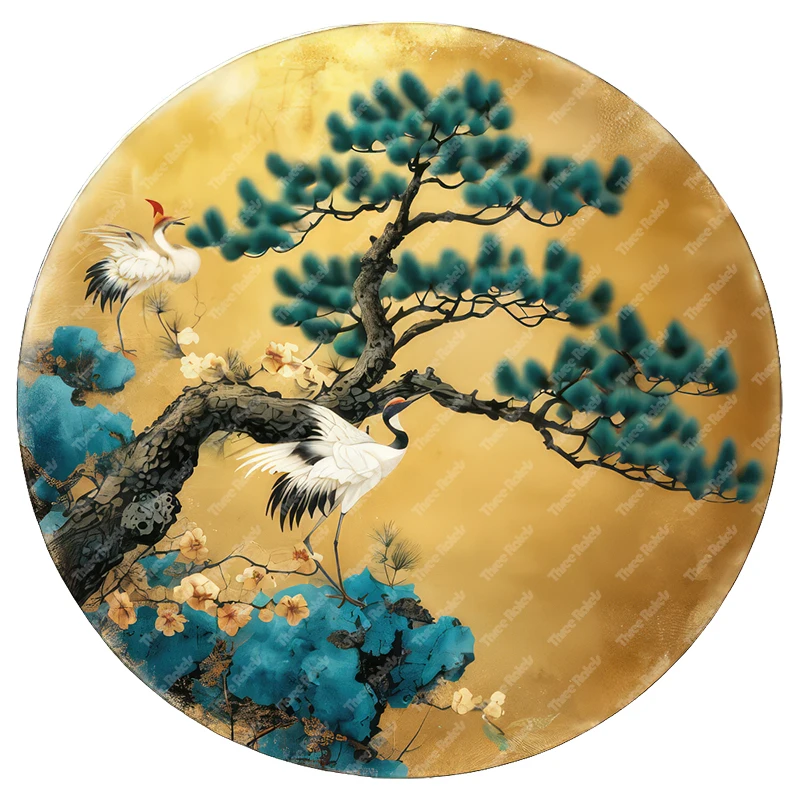 Three Ratels CF86 Lucky Cranes wall stickers for home decoration Personalized car decals