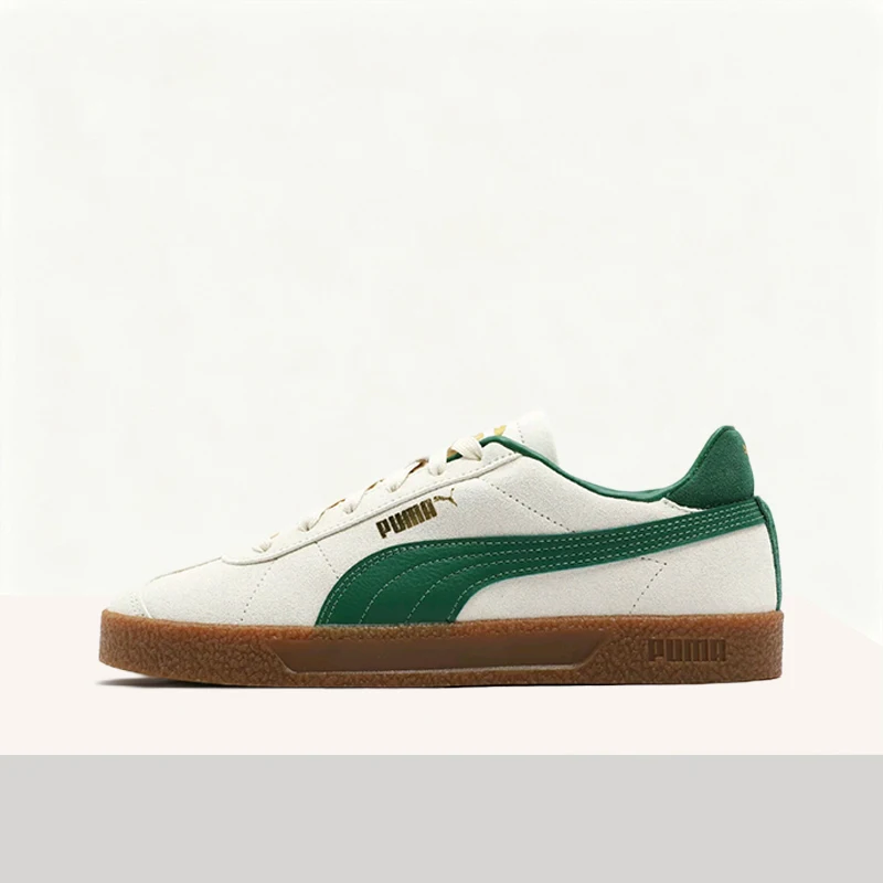 

Кроссовки Puma Club NL T унисекс для повседневного использования и занятий спортом на открытом воздухе: легкие, прочные, низкие кроссовки для тренировок (белый/зеленый) 401514-05