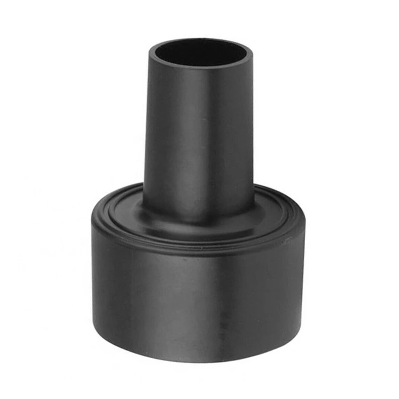 M2EE Universal Vacuum Cleaner Hose Adapter Attachment Converter 1-1/4" To 2-1/2" Dust Hose Port Adapter for WORKSHOP Black