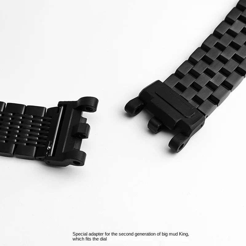 GWG 2000 modified watch Strap for Casio G-SHOCK 5678 GWG-2000-1A GWG-2040FR Stainless steel wristband waterproof watchband parts