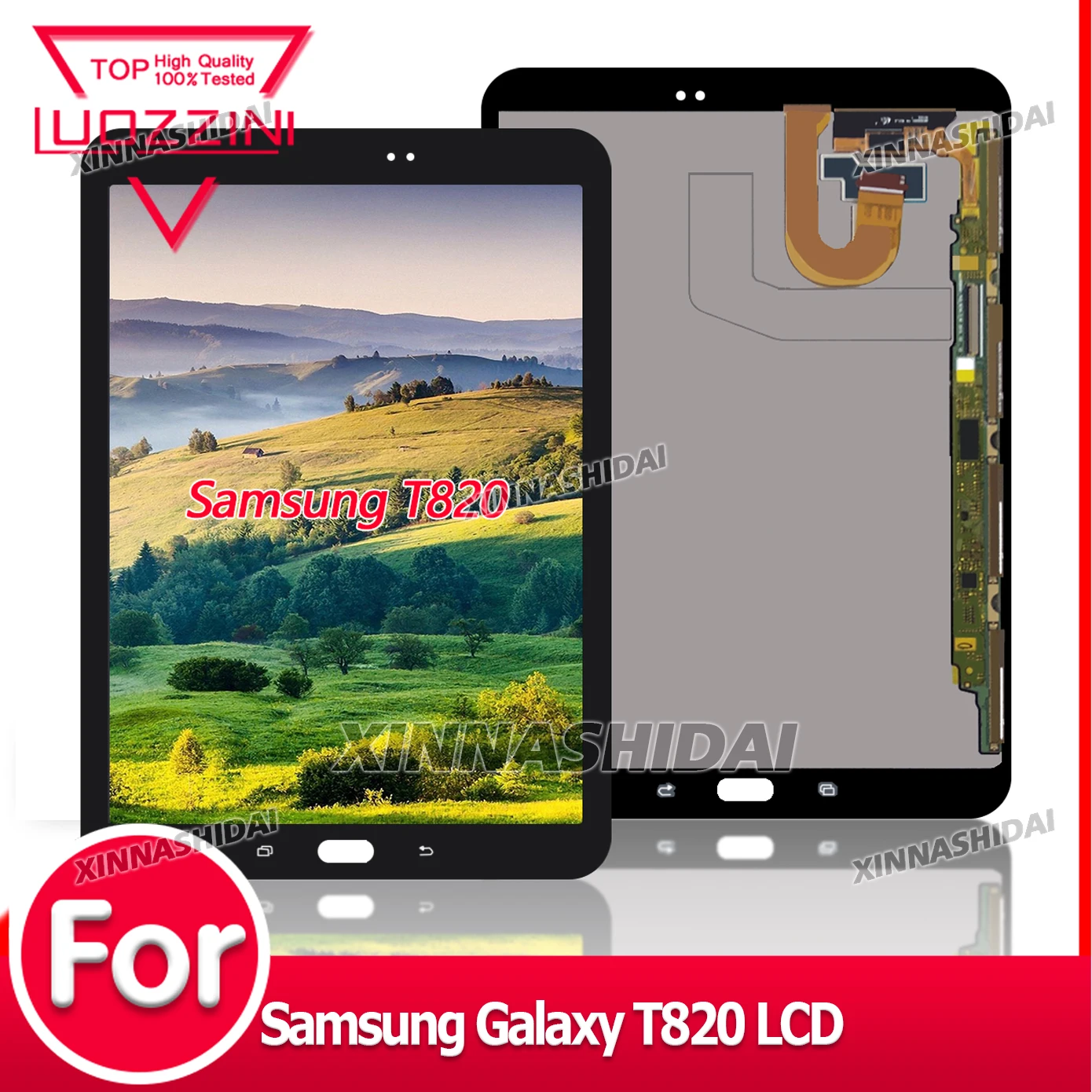 

Новый дисплей для Samsung Galaxy T820, ЖК-дисплей, дигитайзер сенсорного экрана для Tab S3 9,7 T820 с заменой сенсорного экрана в сборе