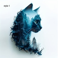 Cat Car Stickers, Anti-scratch Waterproof Vinyl Stickers For Car Motorcycle Laptop Decoration Decals