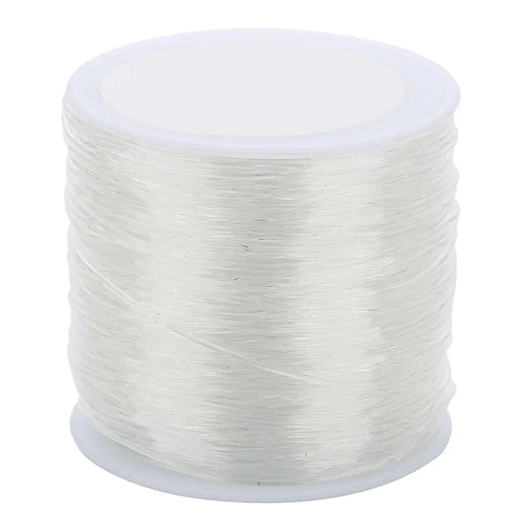 2x1 Roll of Elastic Thread for Jewelery Making Rope Findings 100 Meters 0.7 Mm